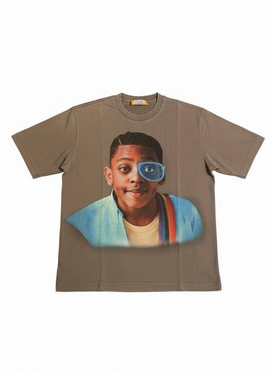 Urkel Genius Gray Acid Wash