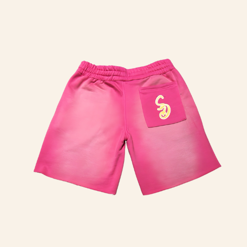 Pink Dults Sweat Shorts