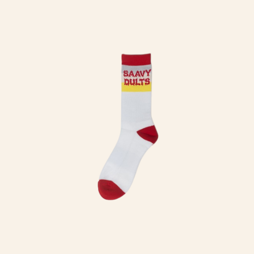 Red Dults Socks