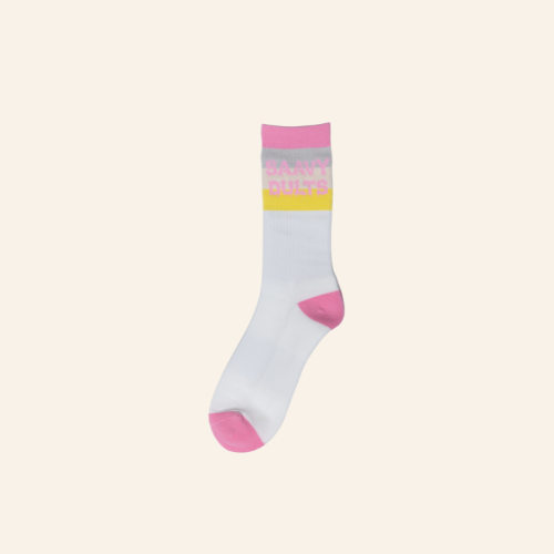 Pink Dults Socks