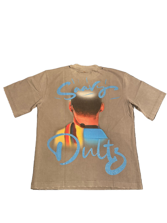 Urkel Genius Gray Acid Wash